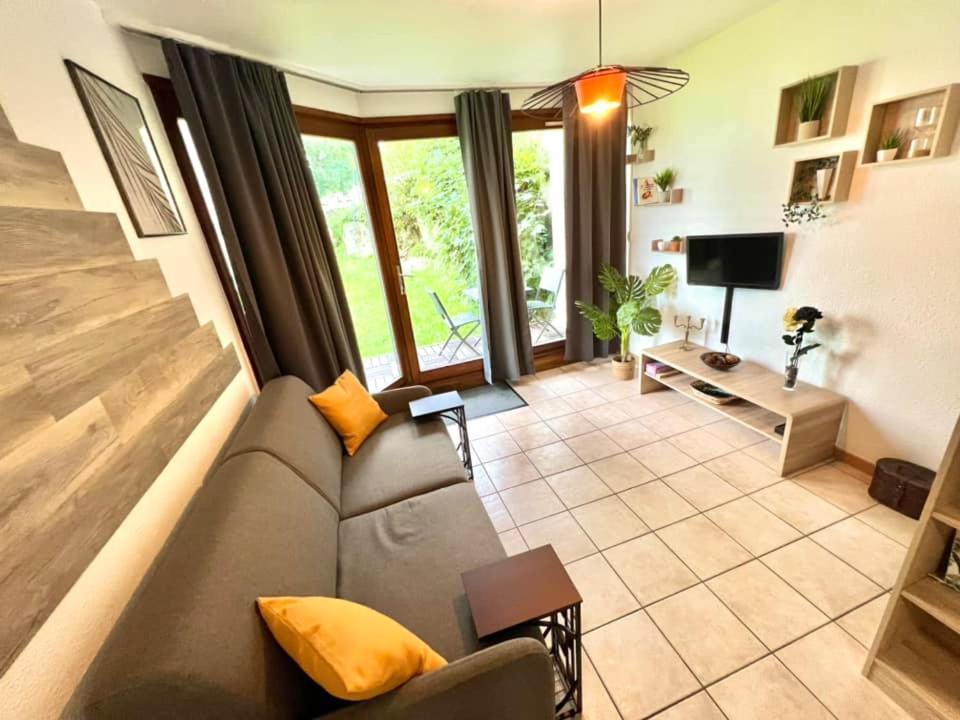 Joli Studio Cosy, Vue Magnifique Et Terrasse Privee Gérardmer Exterior foto